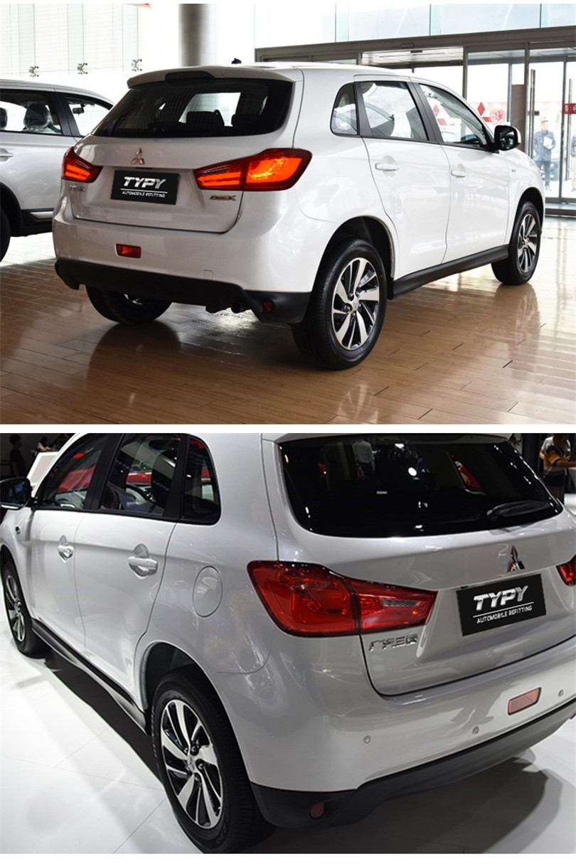 For Mitsubishi ASX LED Taillight 2011-20 18 ASX Tail Light Brake Stop Warning Turn Signal Reflector Lamp