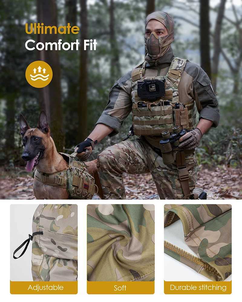 Onetigris Balaclava mesh mask a ninja tactical mask with full face protectionW241123