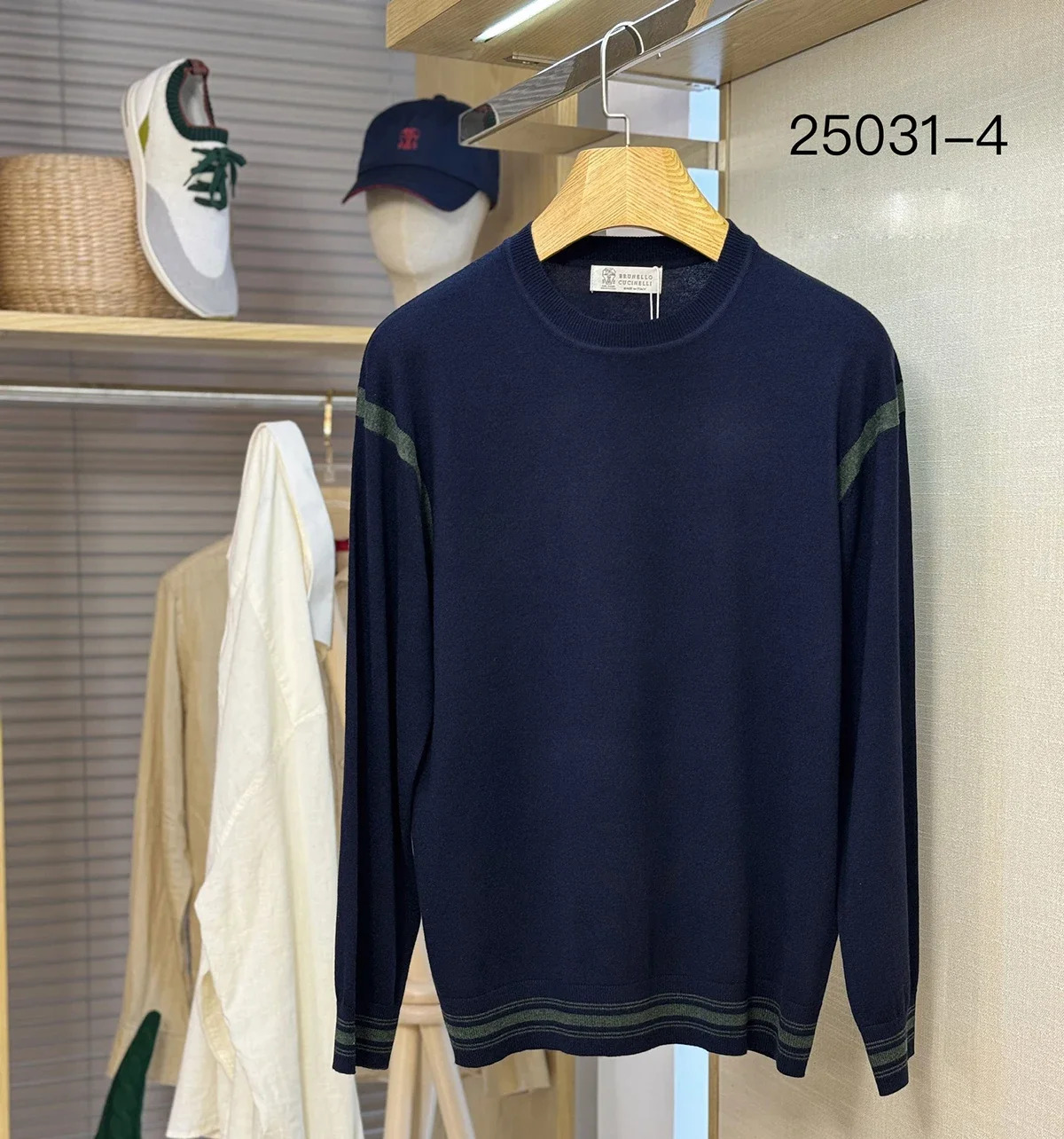 BILLIONAIRE SIJITONGDA Sweater Cashmere Men's 2025 New Warm Knitting Round Neck Casual Comfortable High Quality Big Size M-4Xl