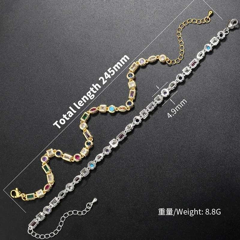 ZHUKOU womens candy necklace cubic zirconia mens necklace original couple necklace fashion jewelry wholesale VL242 X241123