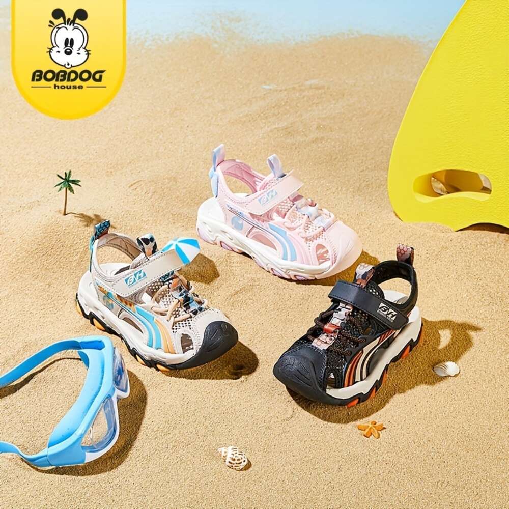 BOBDOG Unisex Kid's Close Toe Breathable Sandals Comfy Durable Casual Beach Water Shoes for Boy's & Girl's Outdoor Activities BBT22641