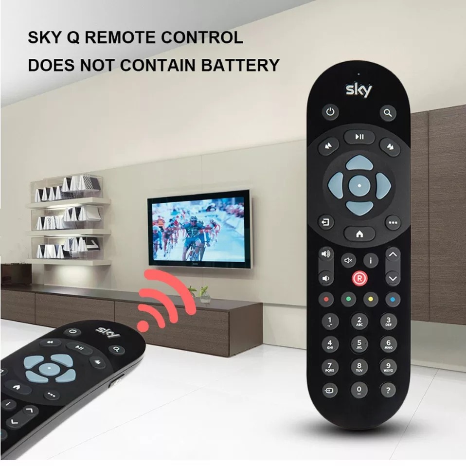 By Sea Shipping Universal IR Remote Controller for Sky Q TV Box Coontroller Black sky TV box /TV high quility Remote Control for home