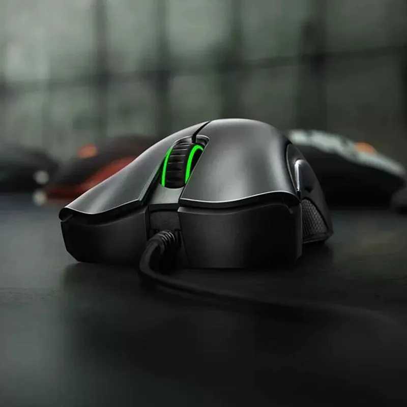 Mice Razer DeathAdder Essential Wired Gaming Mouse / Wired Mice 6400DPI 5 Independently Buttons For Laptop PC Gamer H241122