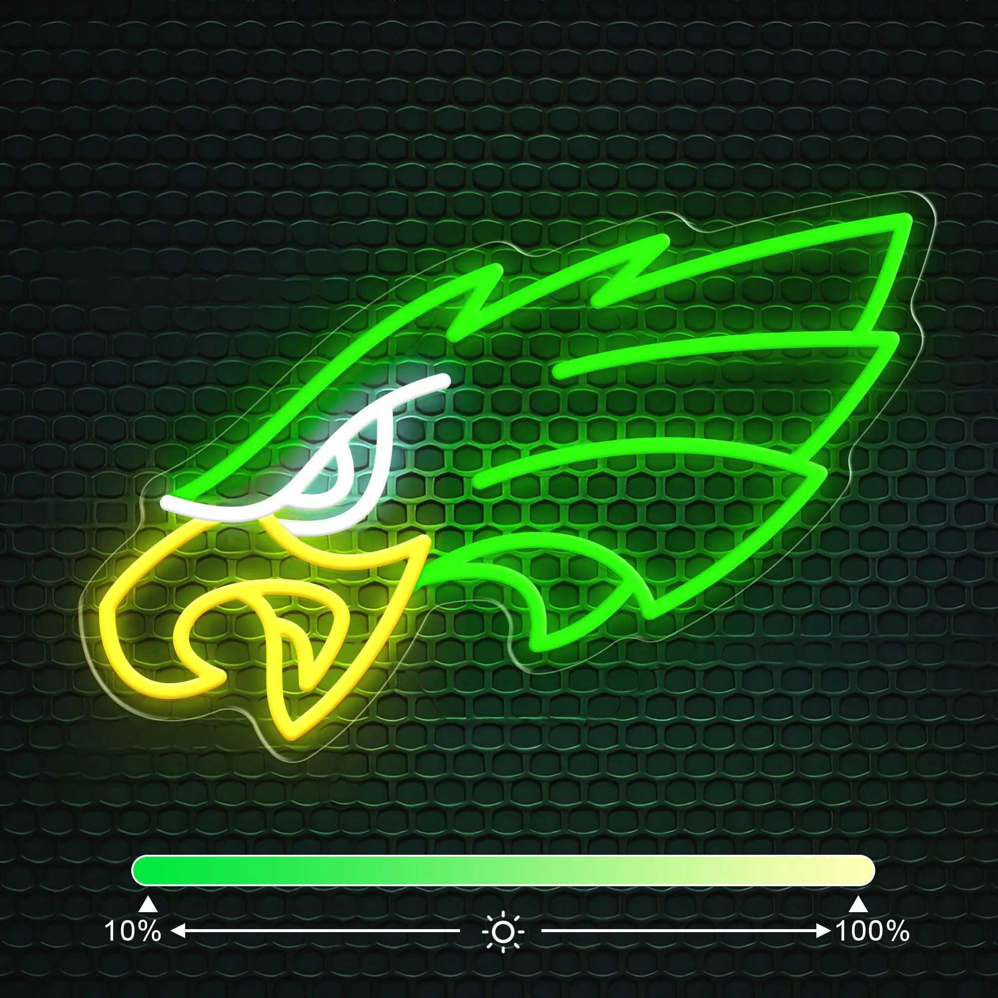Eagle Neon Signs Football Team Led Neon Sign Wall Decor Animal Preppy Lights for Man Dorm Room Pub Decor Party Sport Fans Gifts Z241123