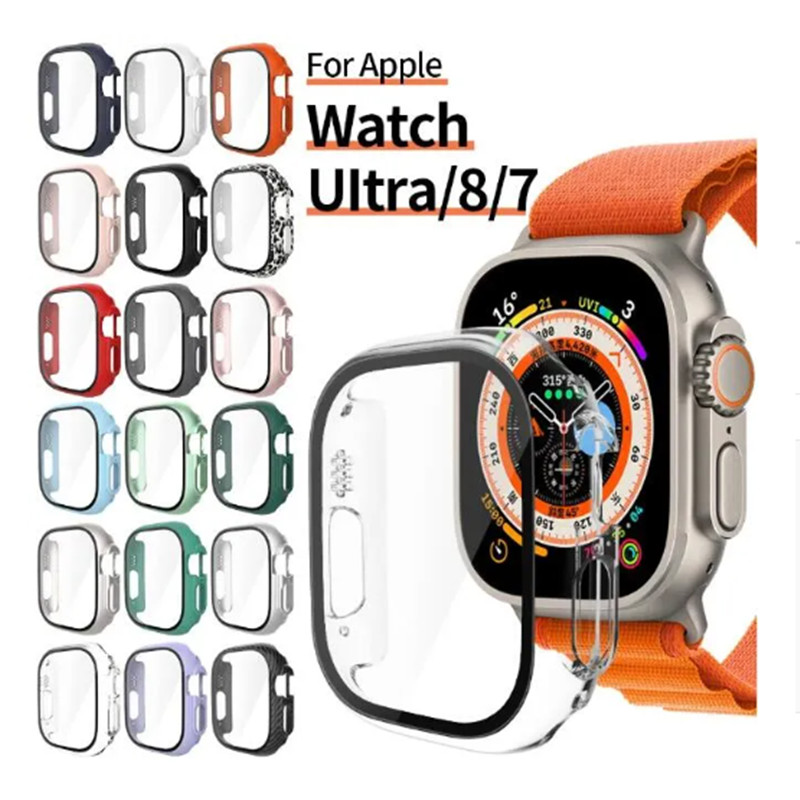 For watch Ultra 2 9 45mm 49mm Smart Watch Series S8 S9 Smartwatch sport watches strap box Protective cover case free shipping