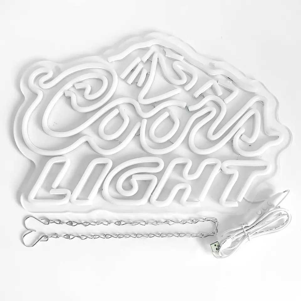 Crs LIGHT Beer Neon Signs USB Powered Dimmable Neon Light Led Lights Signs for Man Cave Pub Party Bar Gifts Wall Art Decor Lamp Z241123