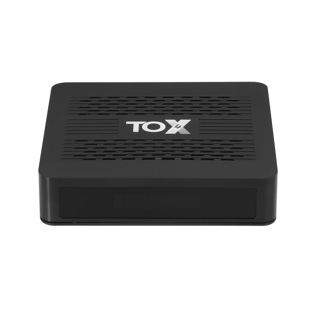 TOX4 Android 13 Smart TV Box 4GB 32GB with RK3528 Dual Wifi 1000M LAN BT5.0 Support H.265 4K 60fps DLNA USB3.0
