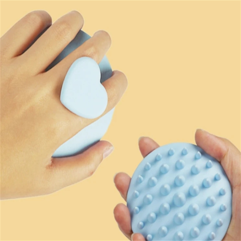 Pets Dogs Cats Massage Rubber Comb Long Short Hair Small Large Gently Removes Loose Shed Fur Pet Shampoo Bath Brush