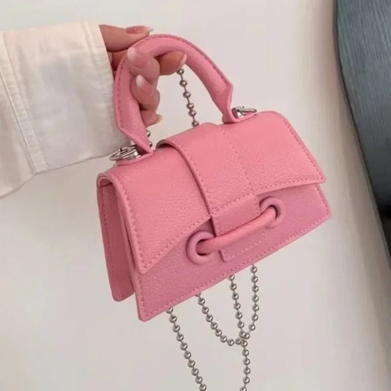 Vintage Women Silver Chic Crossbody Bag Small Shoulder Bags Fashion Gold Mini Coin Purse Cute Pu Leather Handbag 241115