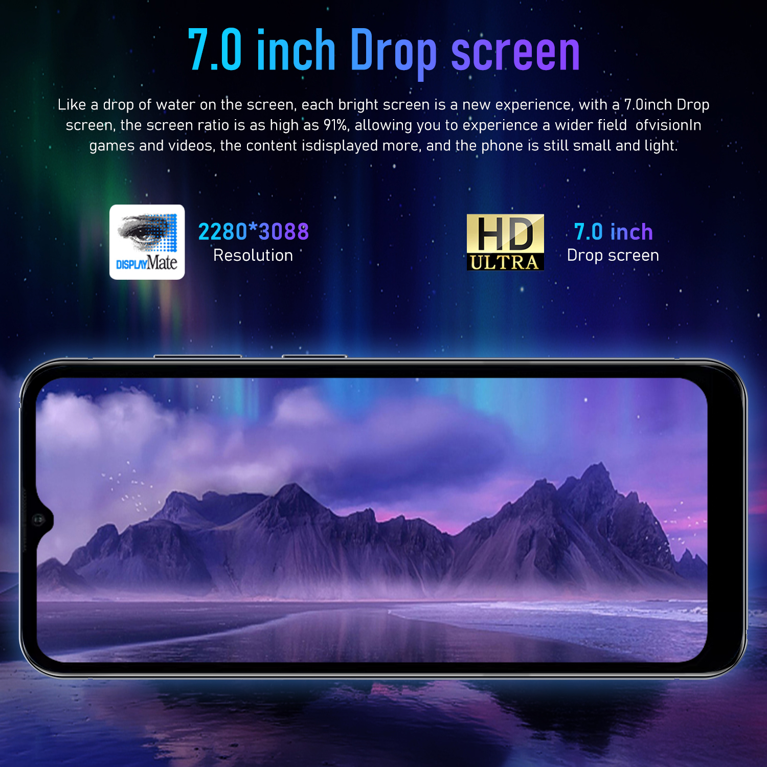 S24 Ultra Smart 7.0-inch HD Screen Android 13 Phone Snapdragon 8 Gen 2 CPU,16GB+1TB Cell Phone,48MP+72MP Camera Pixels 7000mAh Battery 5G Dual SIM Car