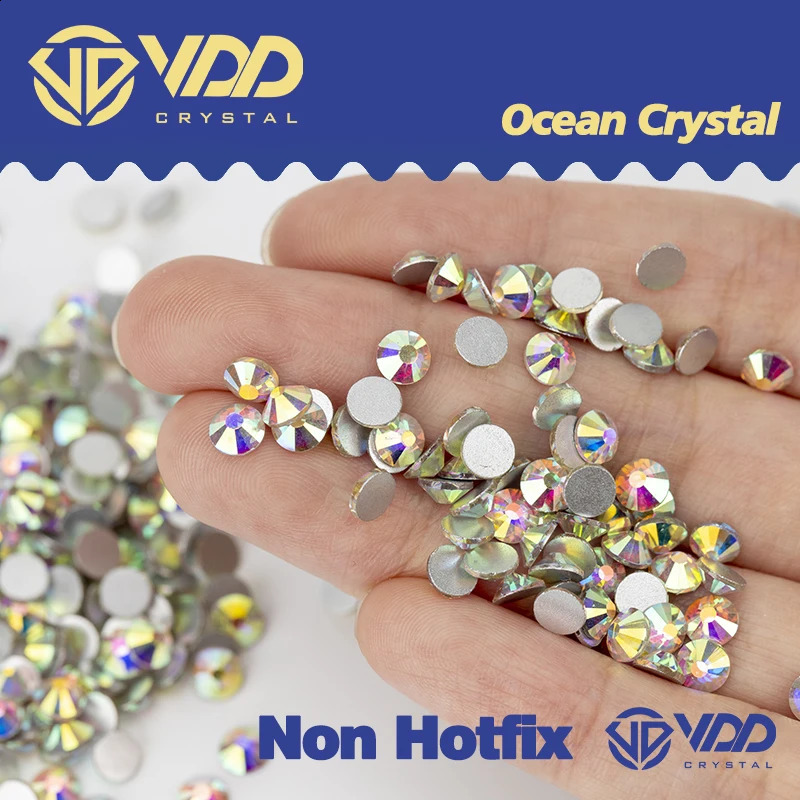 VDD 14400Pcs Wholesale High Quality Glass Crystal Rhinestones Non fix Strass Flatback Diamond Nail Art DIY Craft Decorations 240412