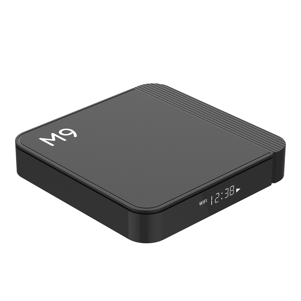 M9 ATV TV Box Big Voice remote 4K 2GB 16GB 4GB 32GB Dual Wifi Video Player Android 11 OS Set Top Box MTV VS Q8 tv box