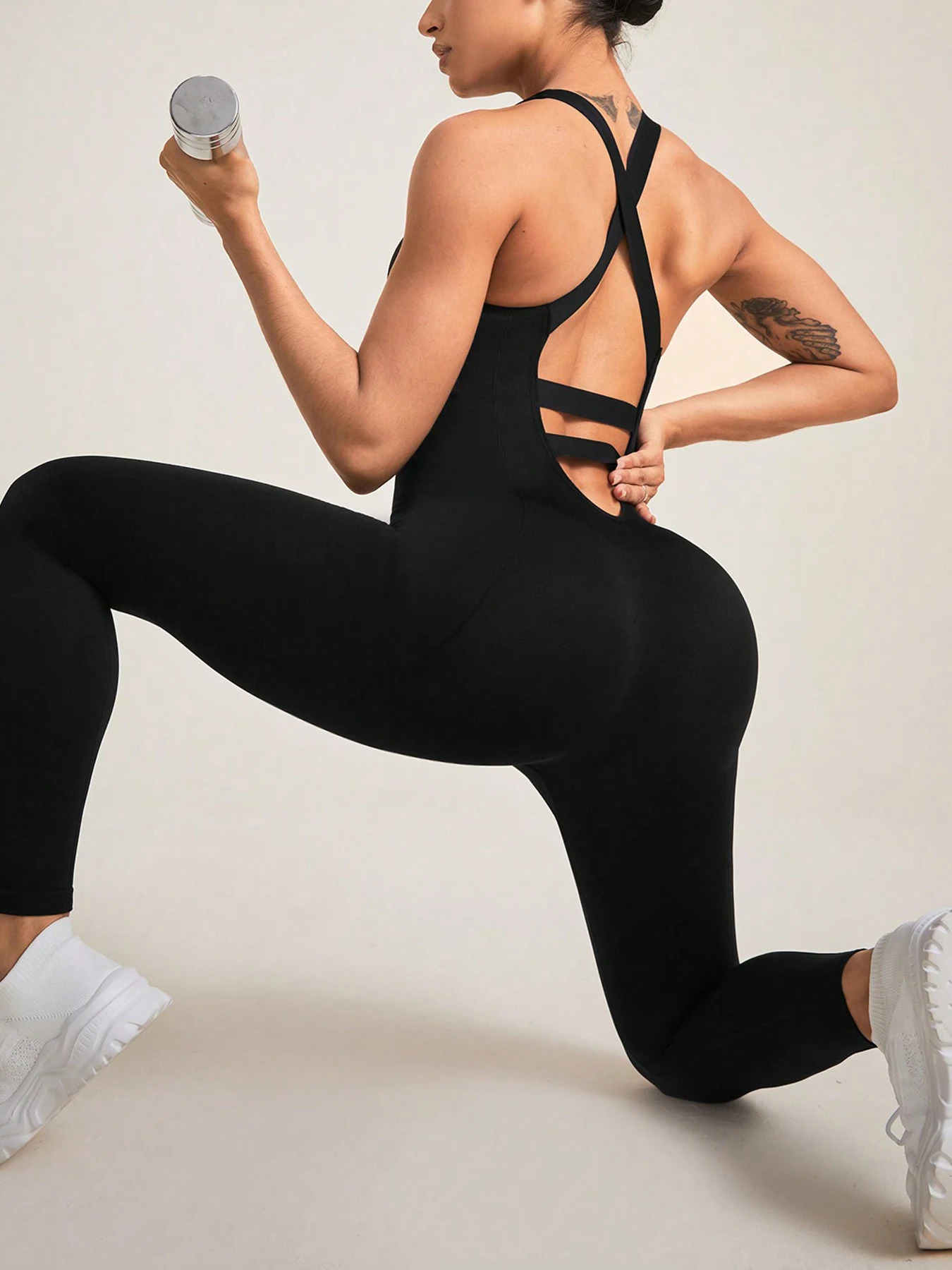 Jumpsuits for Women Seamless Yoga Workout Romper 241121Z