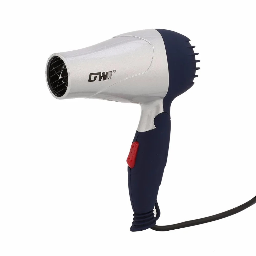 Mini Portable Foldable Handle Compact 1500W Hair Dryer Blow Wind Low Noise Long Life Outdoor Travel Styling Accessory 240412
