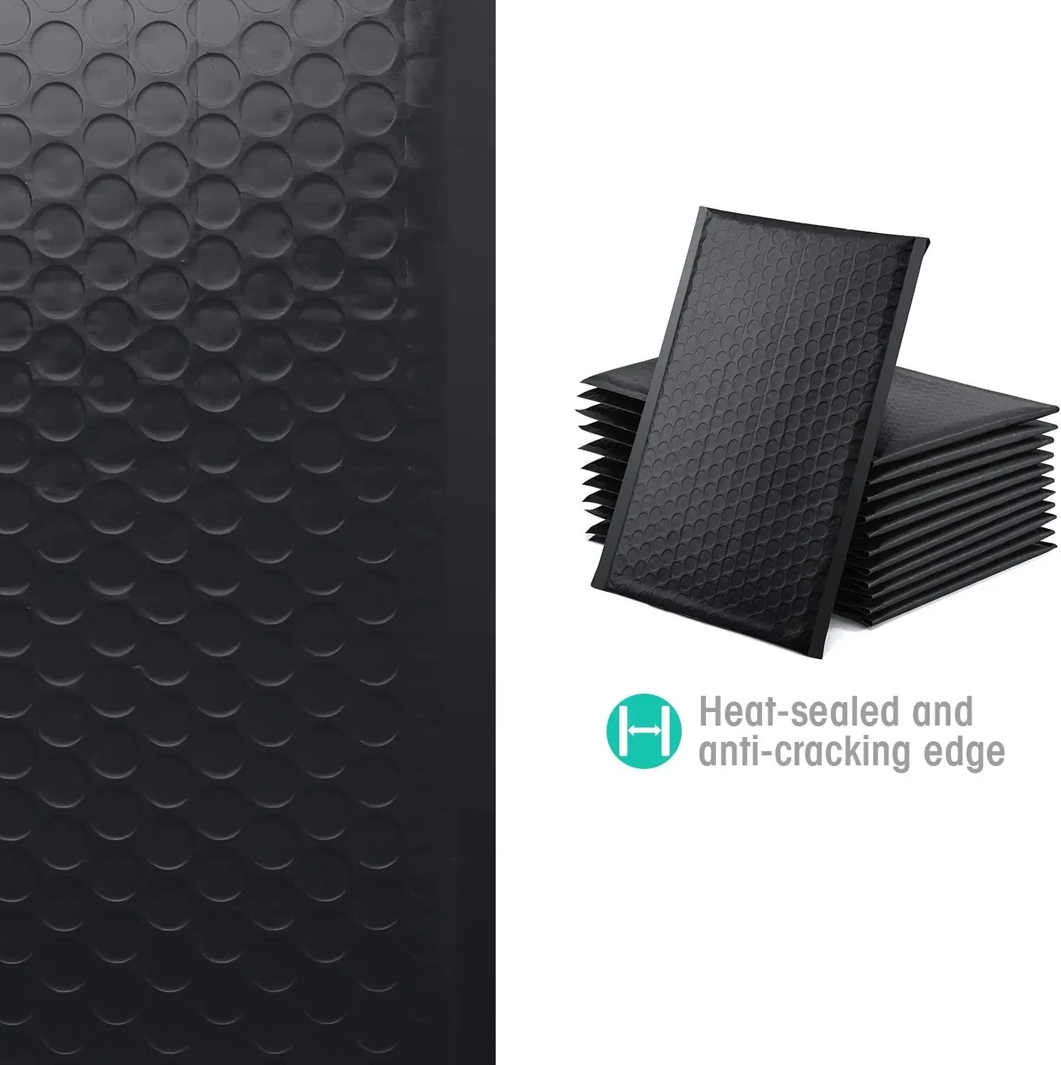 100 black bubble wrap envelopes mail envelopes plastic green envelopes for transportation self sealing bubble bag filling 241121