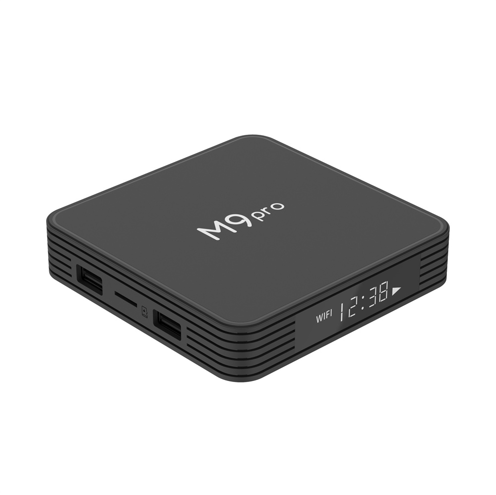 France in stock M9 Pro TV box 4K Amlogic S905x4 Android 11.0 MGP 4gb 64gb smart android ATV Set top box 1000M lan BT Voice remote