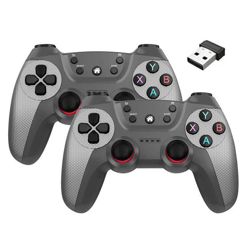 Game Controllers Joysticks High quality 2.4G Wireless doubles game Controller For M8/GD10/G11 Pro/X2 Game Stick for Linux/Android phone gamepad Joysti