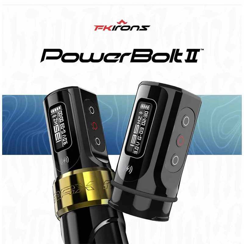 Tattoo Machine FK Max Tattoo Machine Dual Battery 2400mAh Plug in Pen Non Core Motor Lithium Battery Pen Machine for Tattoo Artist Body Kit Q241123