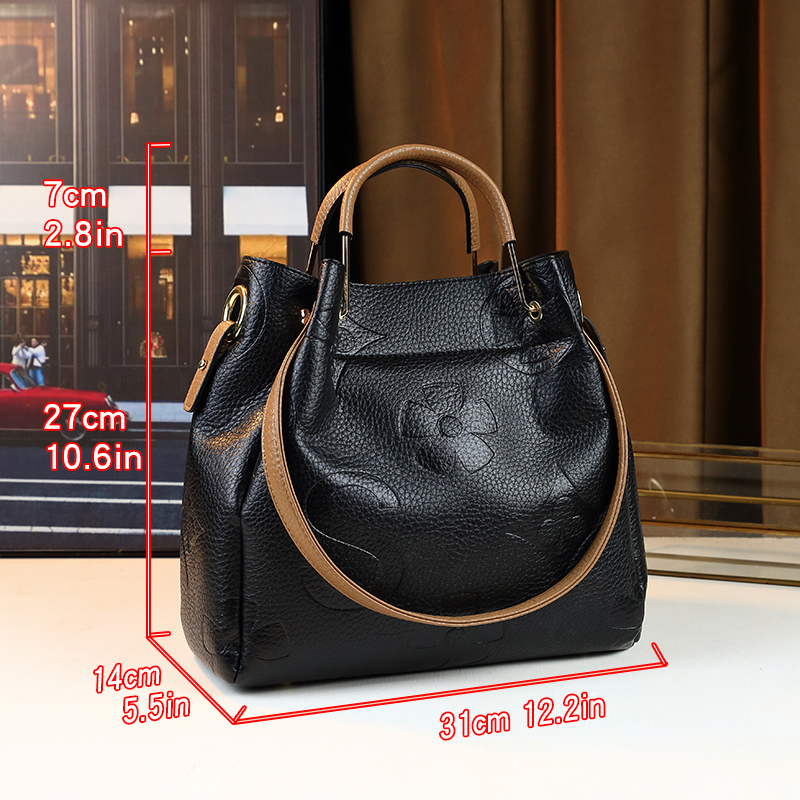 Handbags Hot Fashion Ladies - Versatile Women's Tote Bag For Business, Lightweight Daily Commute Bucket Crossbody, Large Capacity - Business, Cro