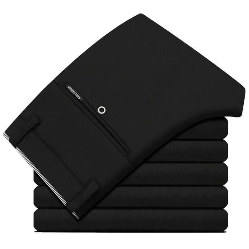 Spring autumn mens business suit mens summer thin formal solid long dress straight bag office mens straight bag transportation W250411