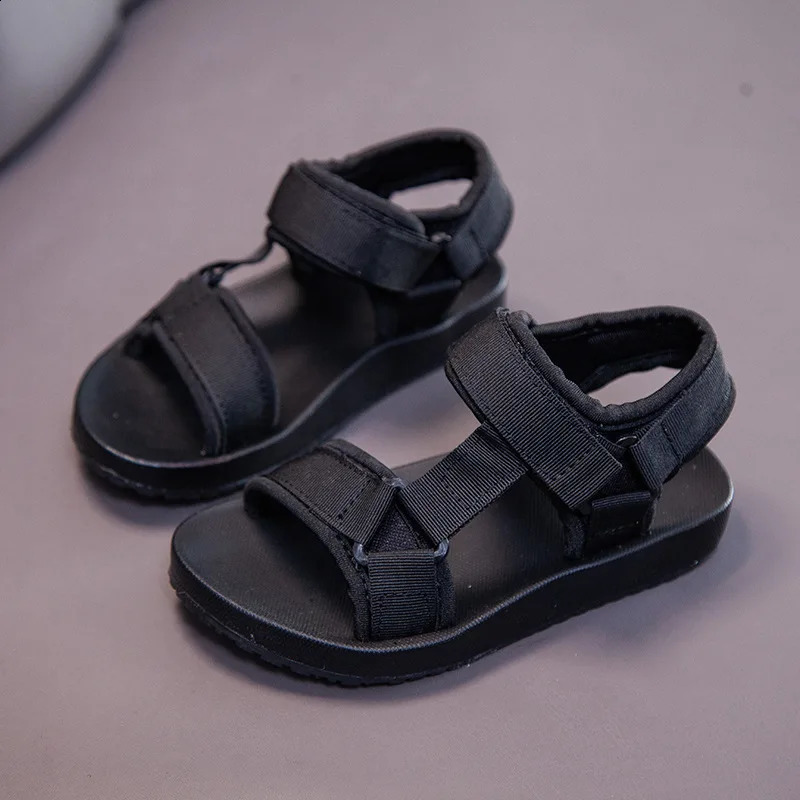 Summer Boys Sandals Casual Children Kids Shoes Rubber School Breathable Open ToeBoy Beach Sandal 250411bj