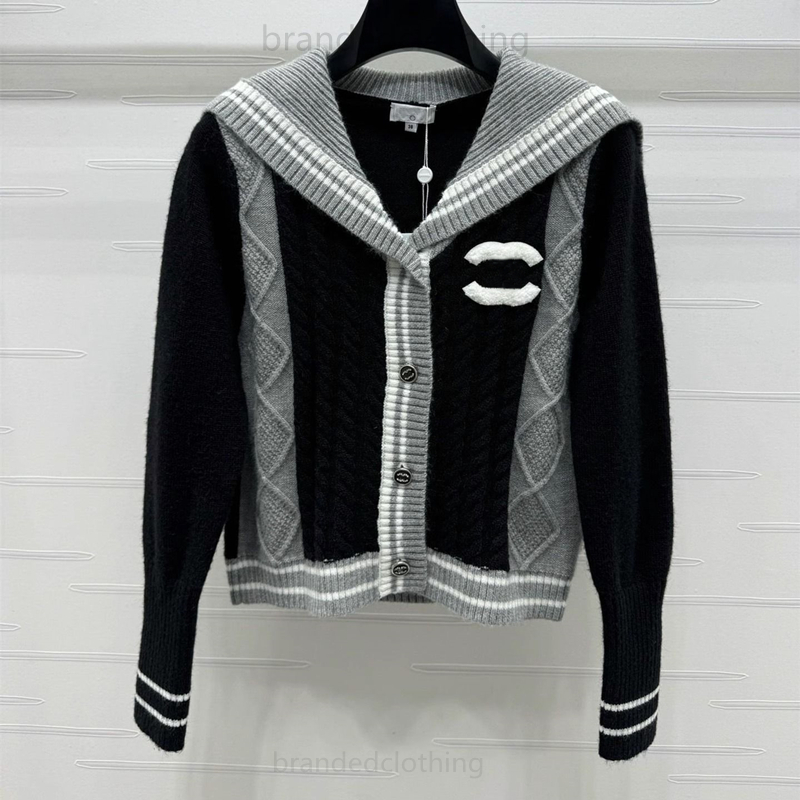 France top designer women sweater luxury brand clothes pull femme high quality Outerwear hoodie Winter woollen black knitwear knitwear womens sweaters Clothing