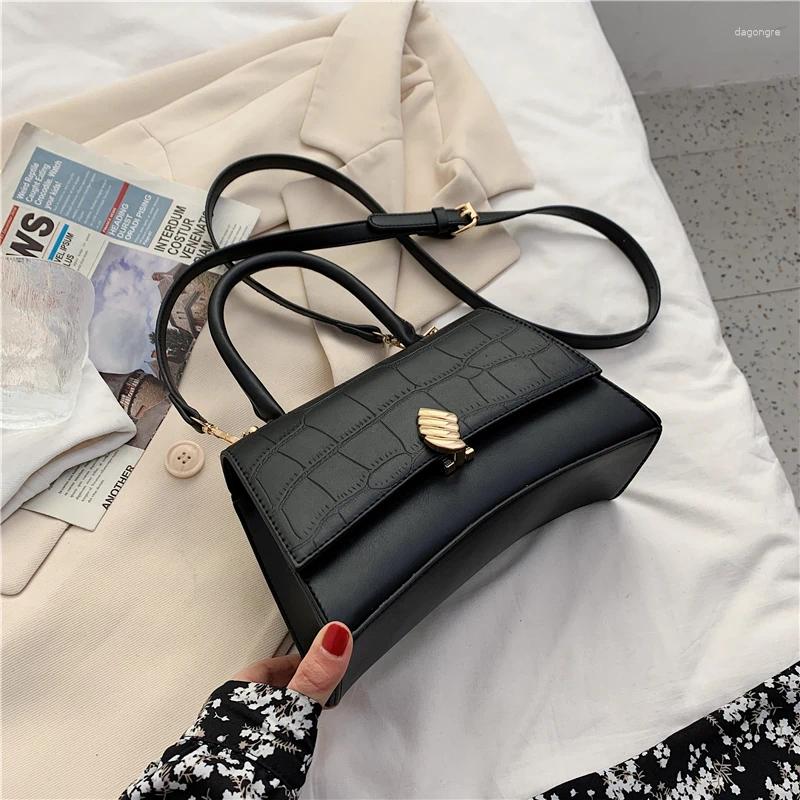 Shoulder Bags Handbags Women Designer Leather Bag Sac Green Female Crossbody Solid Flap Girls Fashion Tote 01a7