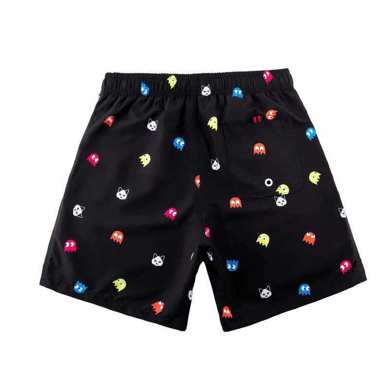 Men's Swimwear New Swimwear Men Swimsuit Swimming Trunks Quick-drying Swimwear Swim Briefs Suit Male Beach Shorts Cofortable Swimwear Trunk d2404