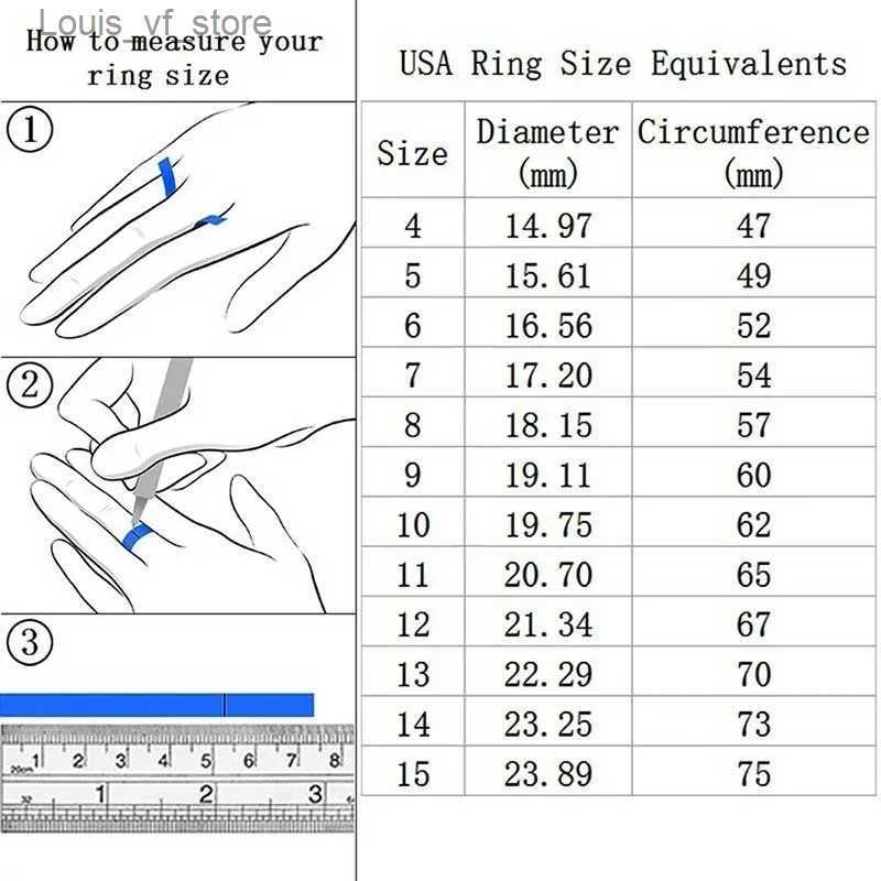 Band Rings Vintage Handmade Turkish Signet for Men Metal Silver Color Inlaid with Blue Zircon Party Punk Motor Biker Ring Jewelry H240424