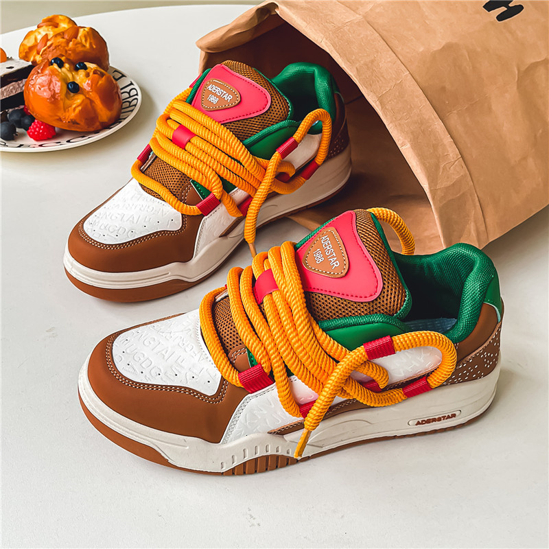 New Hamburg sneakers original skateboarding men's casual sports street hip-hop men's fashionable skateboarding shoes designer casual shoes