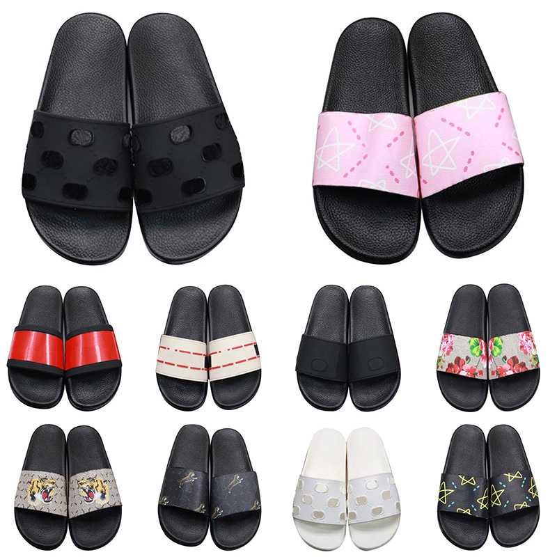 2024 Designer Slides Women Man Slippers Luxury Sandals Brand Sandals Real Leather Flip Flop Flats Slide Casual Shoes Sneakers Boots 35-48