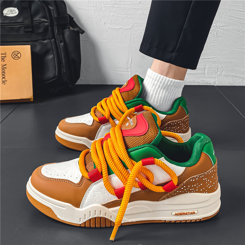 New Hamburg sneakers original skateboarding men's casual sports street hip-hop men's fashionable skateboarding shoes designer casual shoes