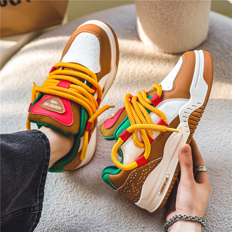 New Hamburg sneakers original skateboarding men's casual sports street hip-hop men's fashionable skateboarding shoes designer casual shoes