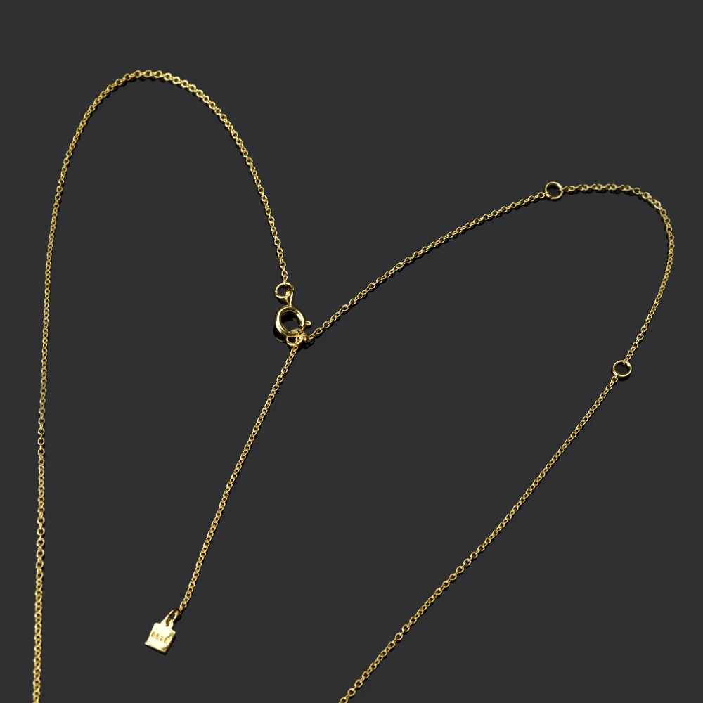 Kikic 925 sterling silver gold M letter initial pendant necklace letter name special color CZ zircon womens jewelry X241123