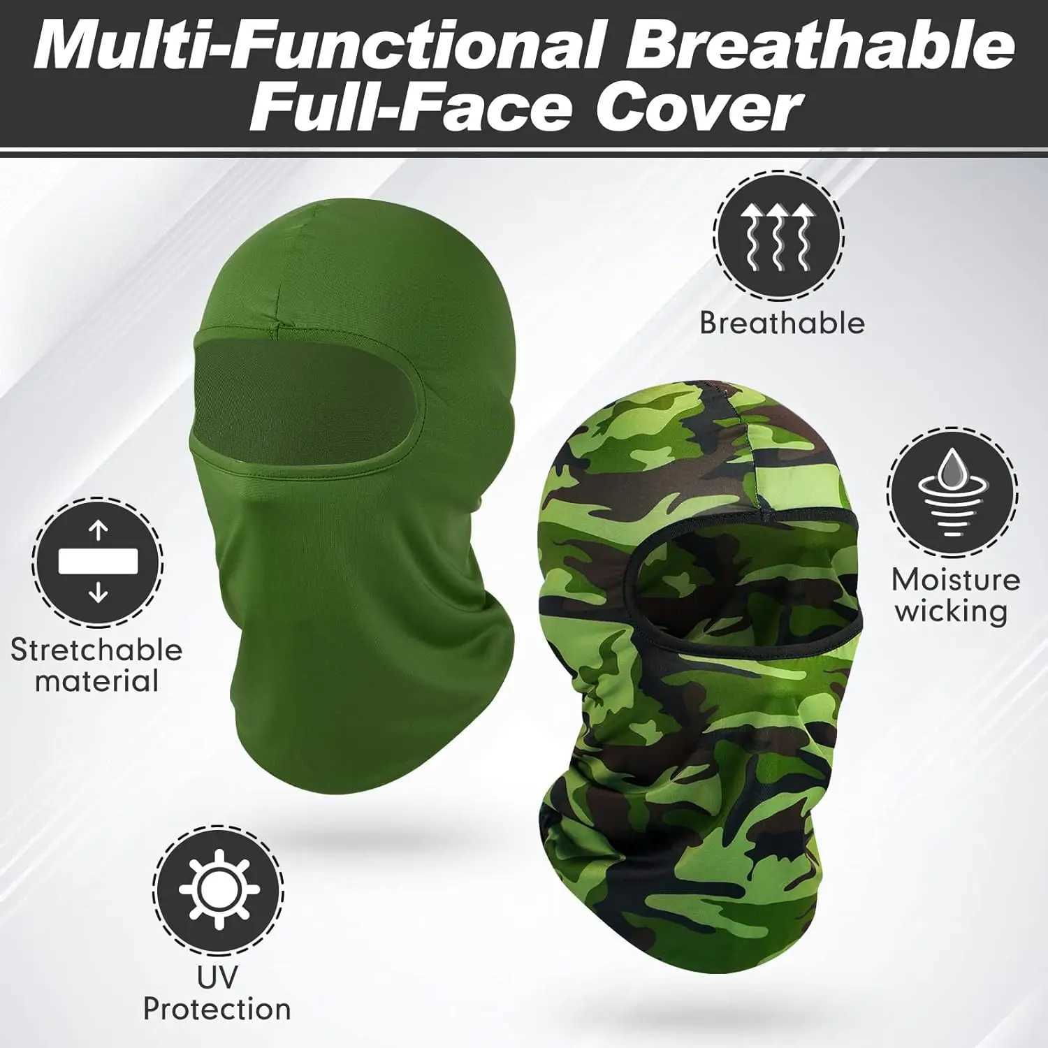 Tactical Balaclava Face Mask Summer Cooling Neck Gaiter Hiking Scarves Men Motorcycle Cycling Helmet Hood Sun Protection BandanaW250512