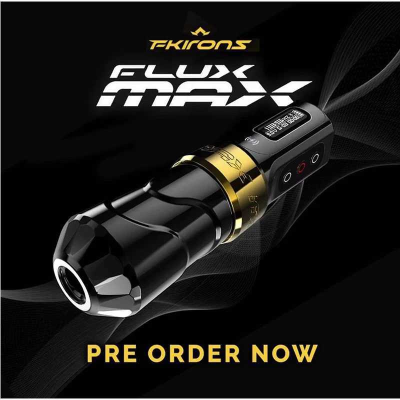 Tattoo Machine FK Max Tattoo Machine Dual Battery 2400mAh Plug in Pen Non Core Motor Lithium Battery Pen Machine for Tattoo Artist Body Kit Q241123