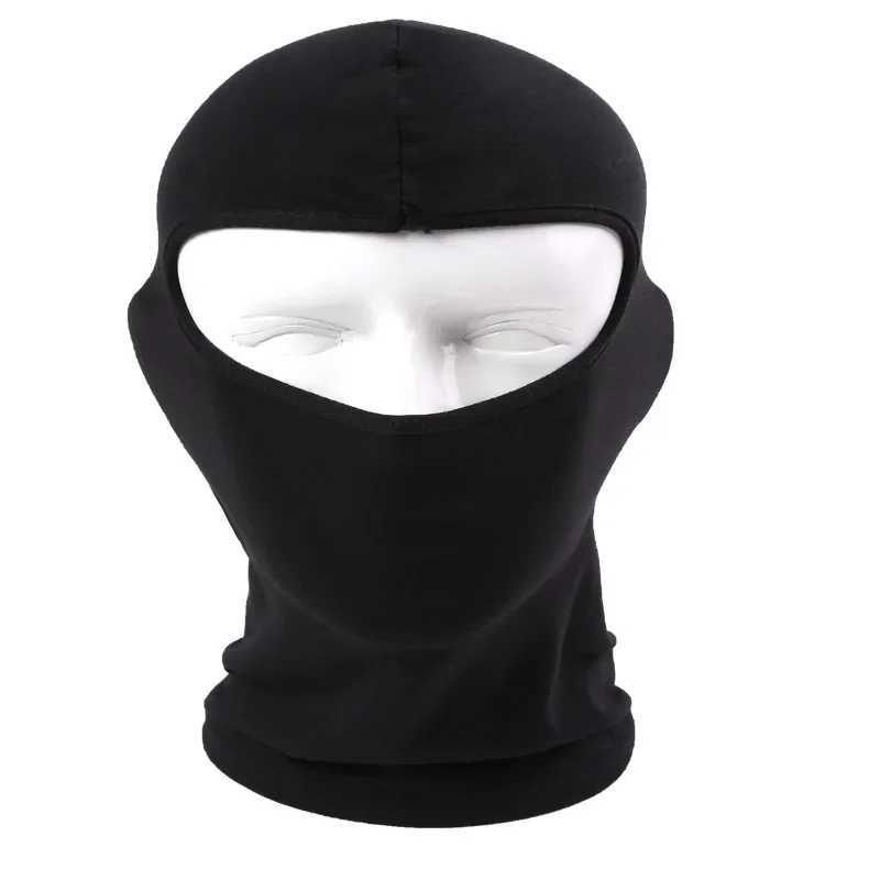 Full Face Cover Hat Balaclava Hat Army Tactical CS Winter Ski Cycling Hat Sun protection Scarf Outdoor Sports Warm Face MasksW250512