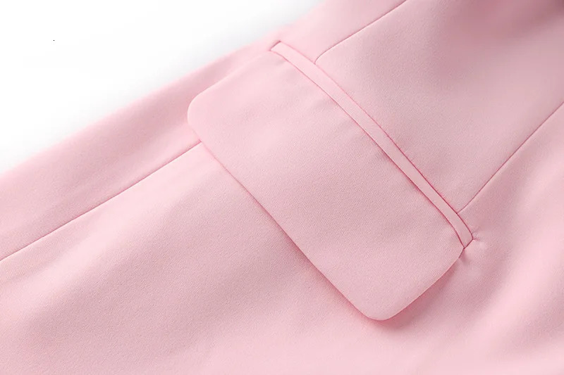 Arrival Elegant Style Lady Office Work Suit Doublebreasted Long Sleeve Fitted Blazer Aline Pencil Mini Skirt Women 2Pcs 241121