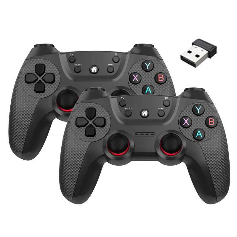 Game Controllers Joysticks High quality 2.4G Wireless doubles game Controller For M8/GD10/G11 Pro/X2 Game Stick for Linux/Android phone gamepad Joysti