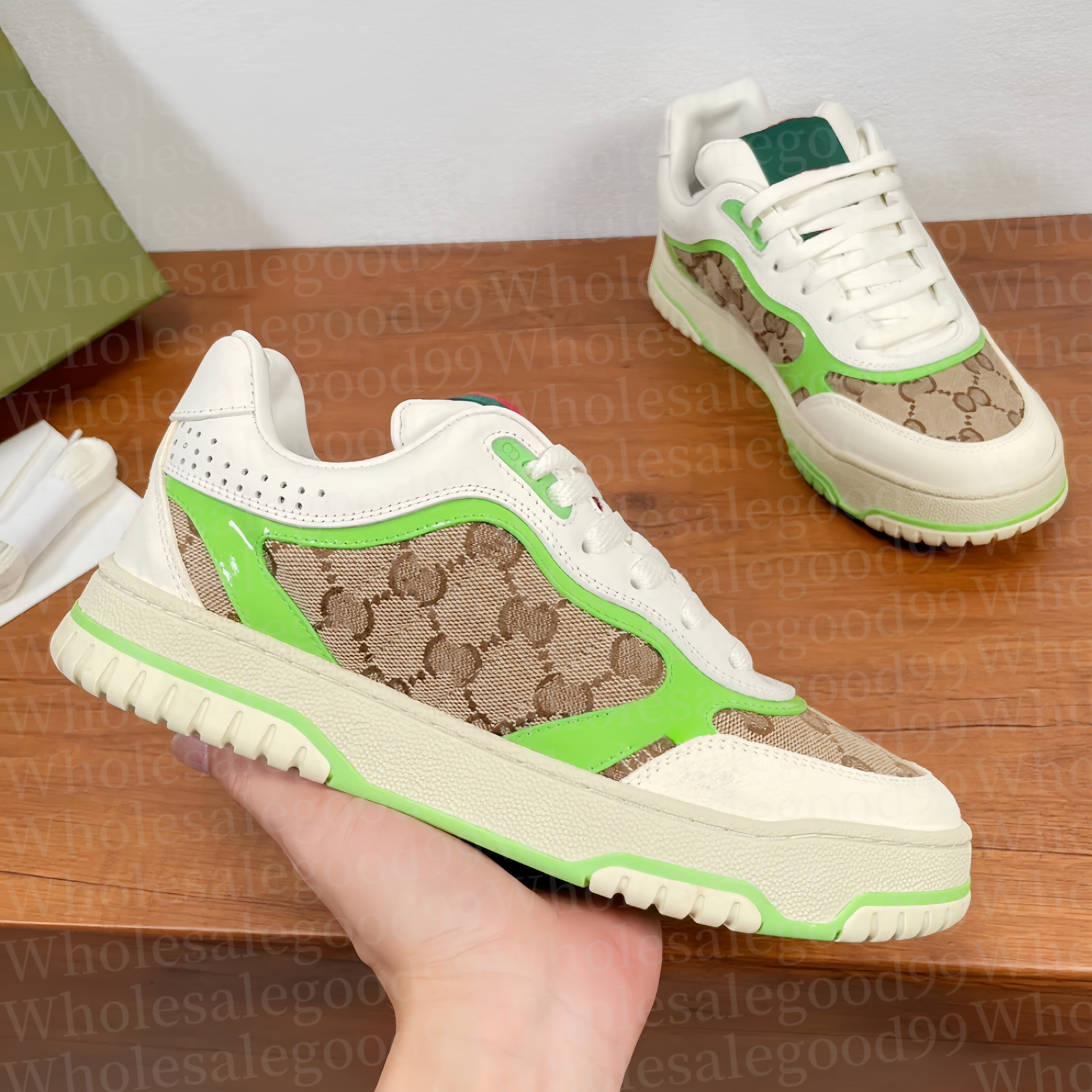 Luxury re web sneaker Classic canvas leather Designer Casual Shoe Womens mens trainer dress Loafers Run Shoe Low Flat track outdoor sport walk Tennis youth golf shoes