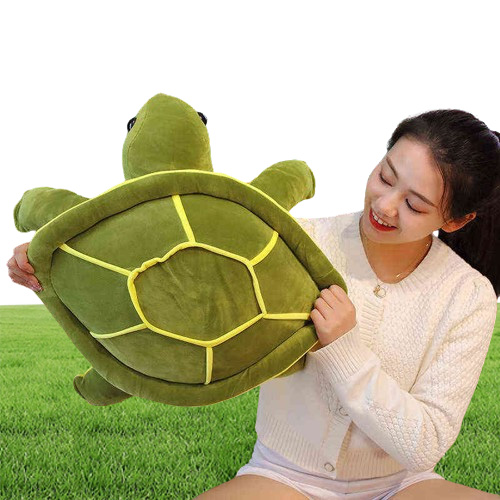 354555cm Lovely Tortoise Plush Toy Kawaii Animal Dolls Stuffed Soft Animal Sea Turtle Pillow Birthday Gifts for Girl Y2