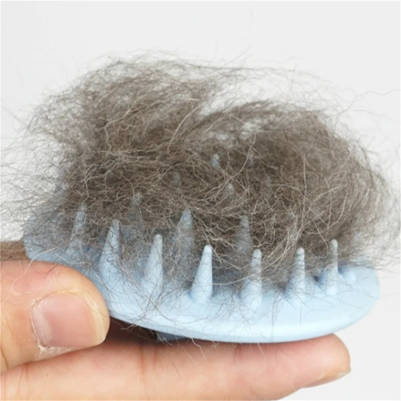 Pets Dogs Cats Massage Rubber Comb Long Short Hair Small Large Gently Removes Loose Shed Fur Pet Shampoo Bath Brush