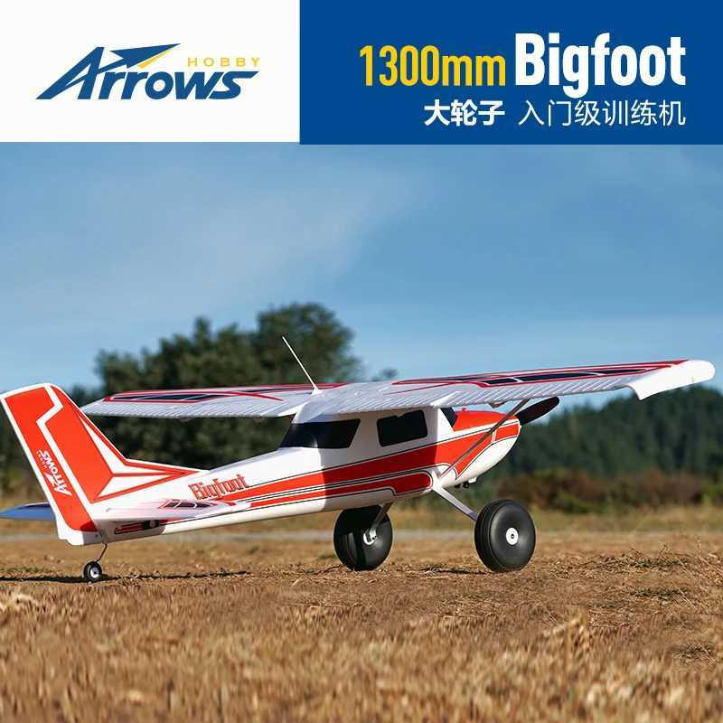 Aircraft Model Blue Arrows 1300mm Bigfoot Trainer RTF PNP RC Airplane Remote Control Electric Fixed WingsNavigation Hobby H241123UGZW
