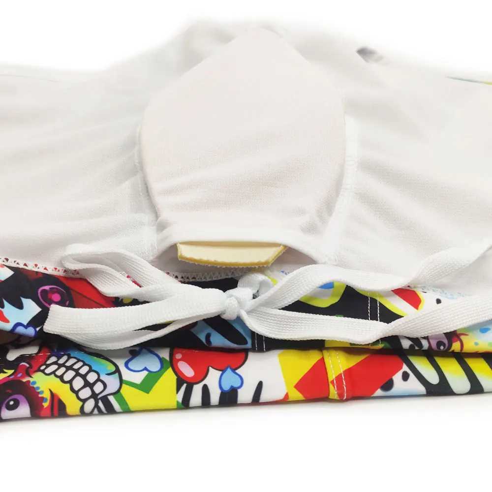 Men's Swimwear Brand Mens Bathing Suit Solid Summer Padded Push-up Swim wear men Briefs Carton Swimsuit Male Sport Beach Surfing Swimwear d240424