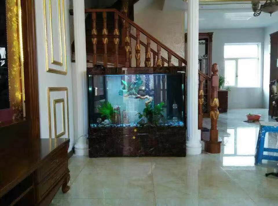 Custom Fish Tanks Chiller For Tank Corner 200 Gallon Decoration Accessories Salt Water Full Set Nano Aquarium Tank