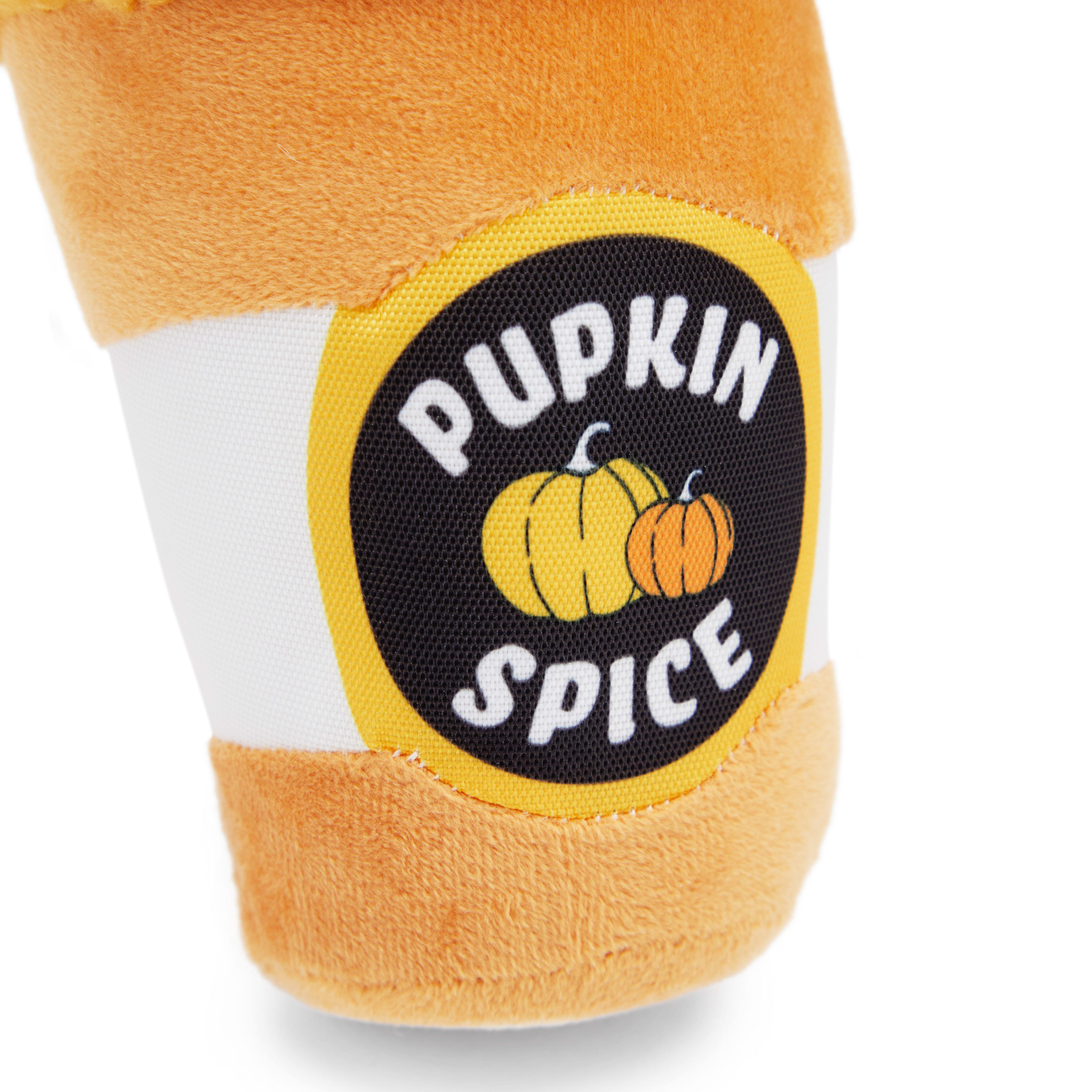 Bootique Pumpkin Spice Plush Dog Toy, Medium