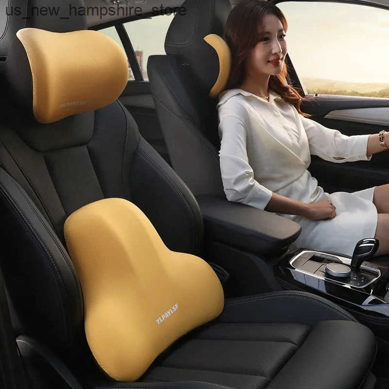 Seat Cushions Car Lumbar Headrest Car Neck Pillow Car Cushion Backrest Lumbar Cushion Memory Foam Lumbar Support Pillow J241125