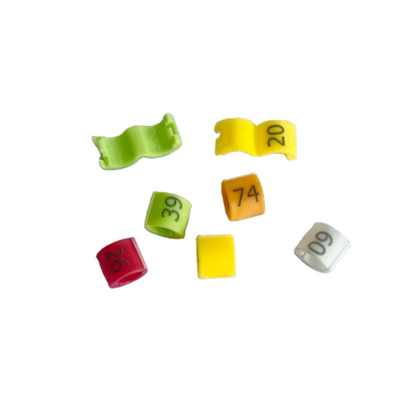 100 pcs /bag Parrot Clip Ring 6mm inner size for various colors birds clips birds accessories