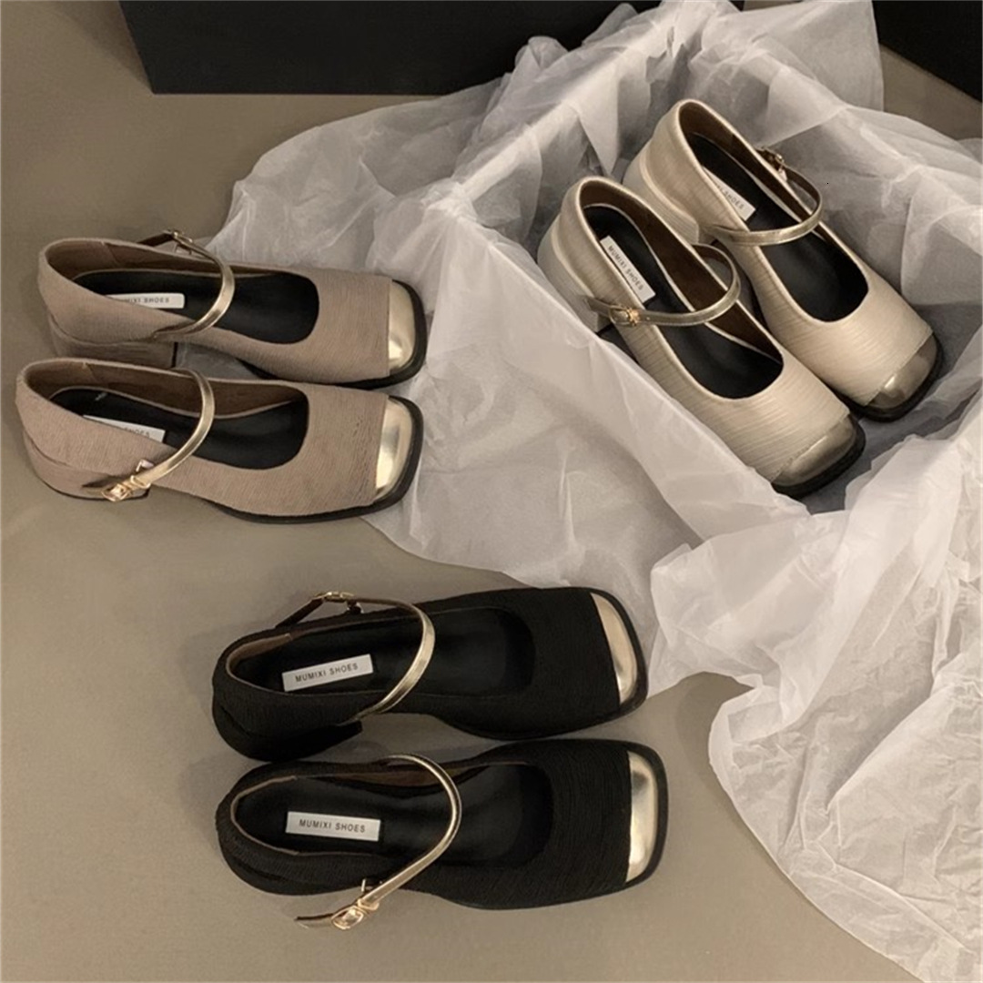 Mary Jane French style small fragrant high heels, 2024 autumn and winter new high-end evening style single shoes, fashionable small leather shoes