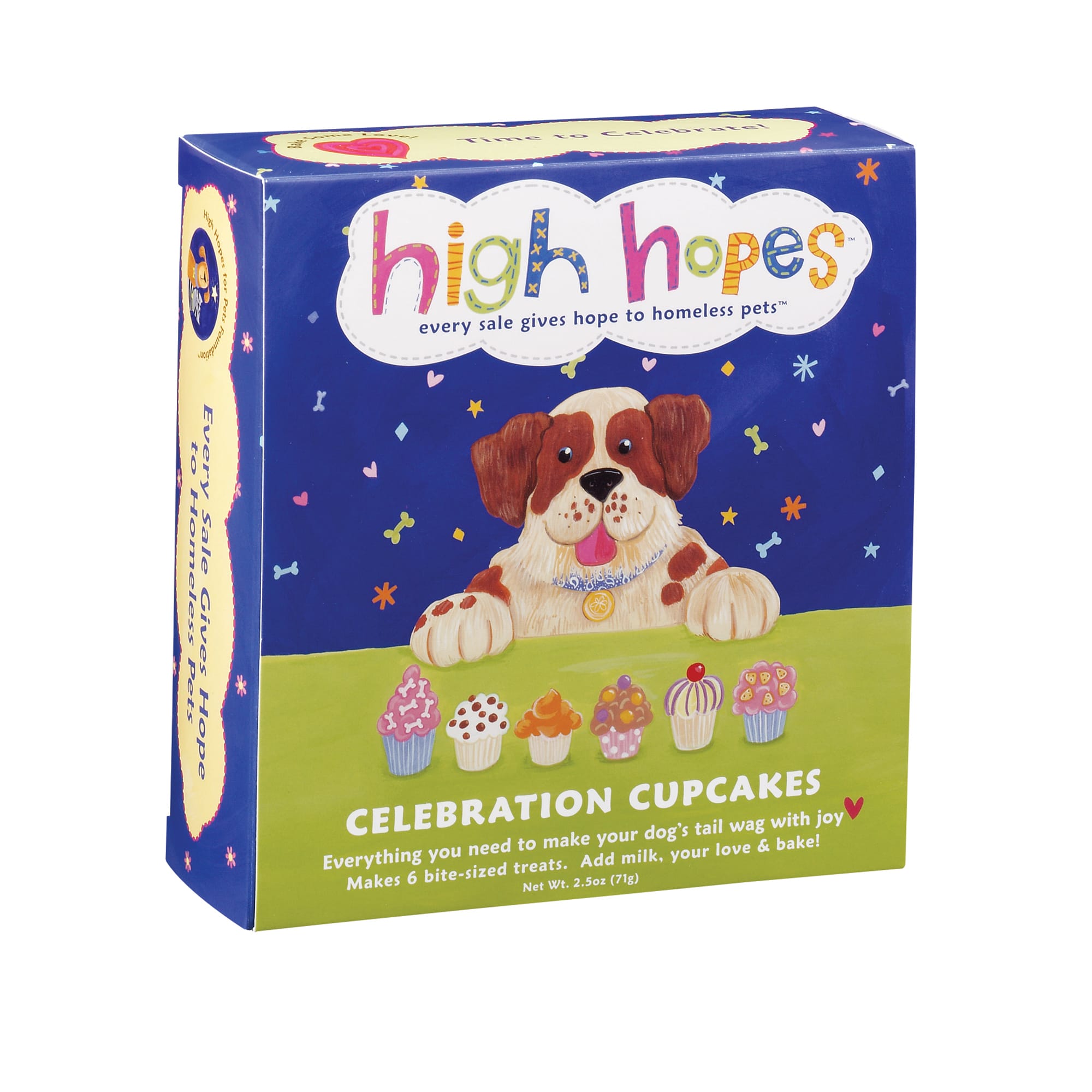High Hopes Celebration Pack Cupcake Kit for Dogs, 2.5 oz.